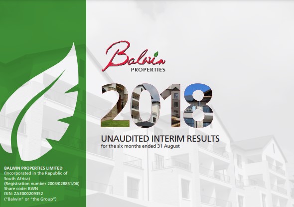 2018 Unaudited Interim Results 2018 Unaudited Interim Results