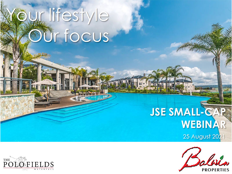 2021 JSE Small-Cap Presentation 2021 JSE Small-Cap Presentation