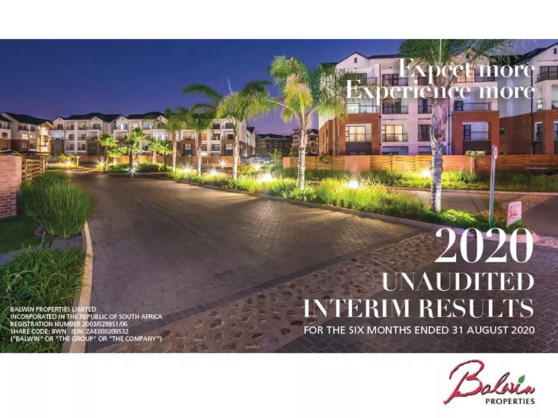 2020 Unaudited Interim Results 2020 Unaudited Interim Results