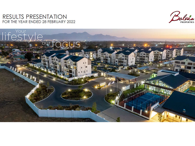 2022 Results Presentation for six months ended February 2022 Results Presentation for six months ended February